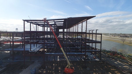 Milestone Metals: Structural and Misc Steel: Structural Steel, Building, Construction, Houston, Frame, Warehouse, Stairs, Safety,  