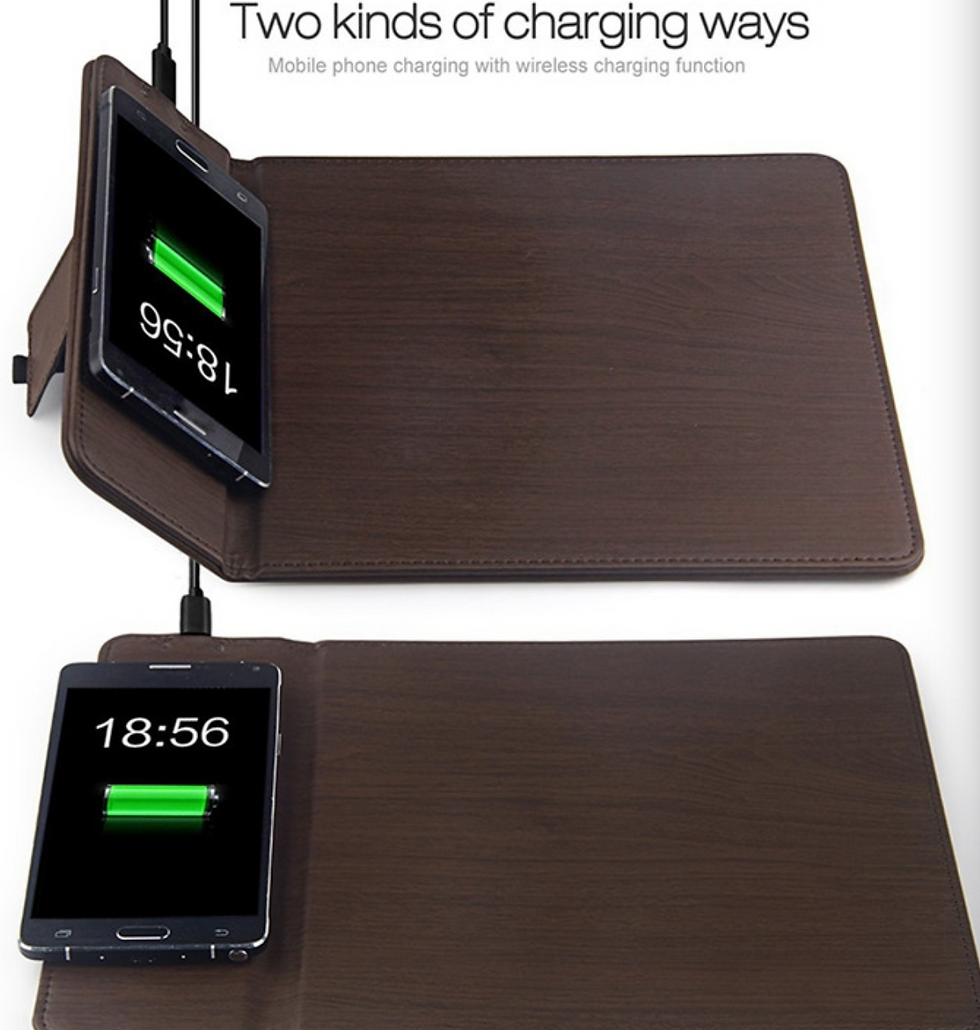 Wireless Charger Mouse Pad Mat