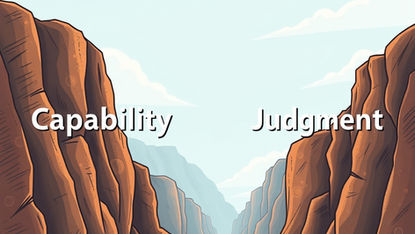 The Capability-Judgement Gap