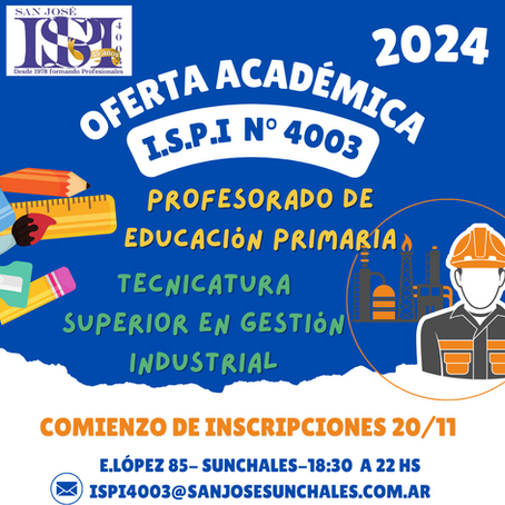 Estudiá en SUNCHALES