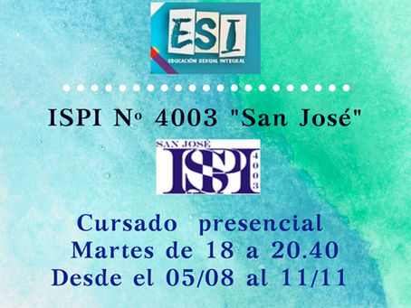 Cátedra abierta Seminario de ESI