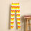 Thumbnail: A sparkling yellow youth leggings displayed on hanger
