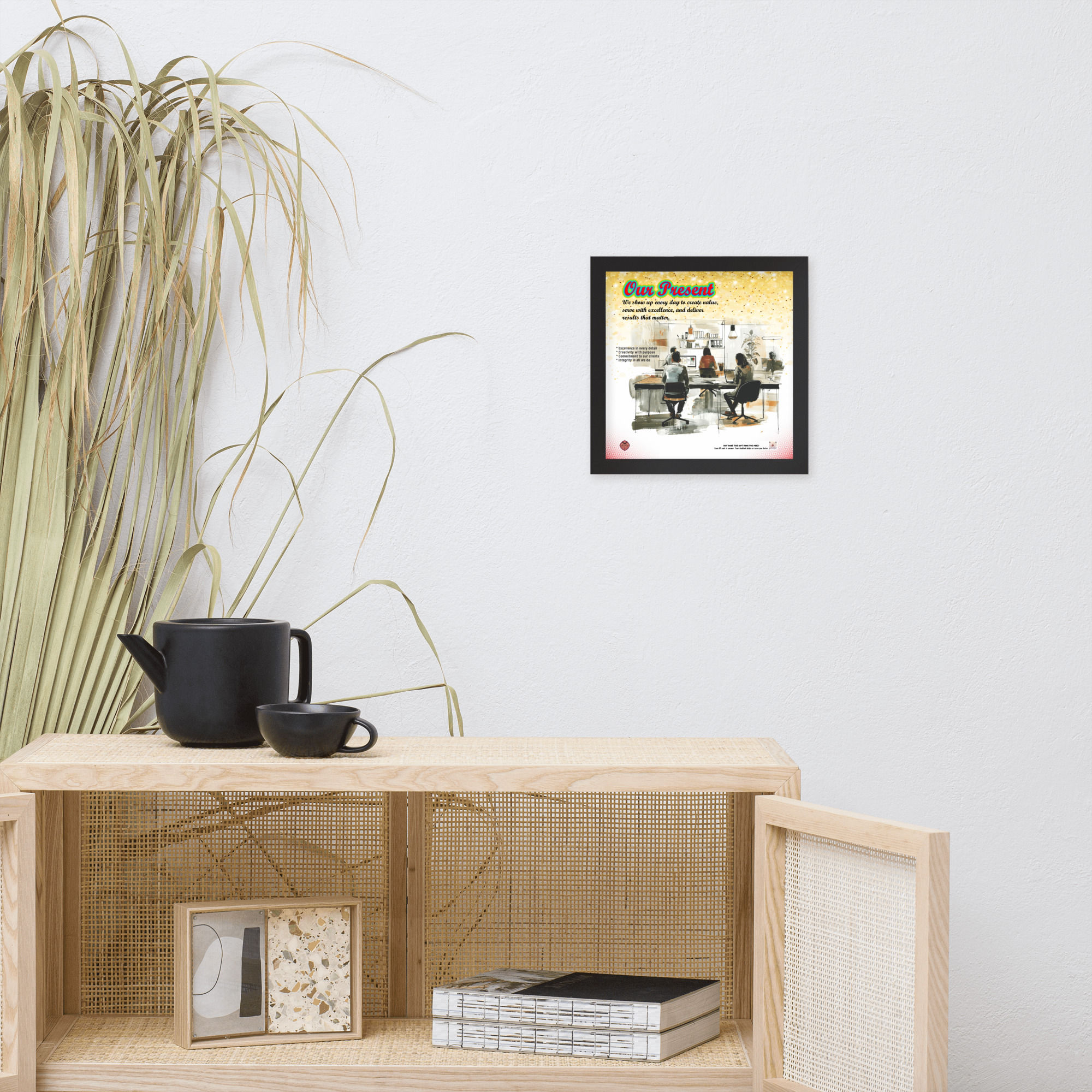 Framed Inspirational Posters for Office