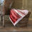 Thumbnail: A 30 x 40 inch valentines throw blanket placed on a chair