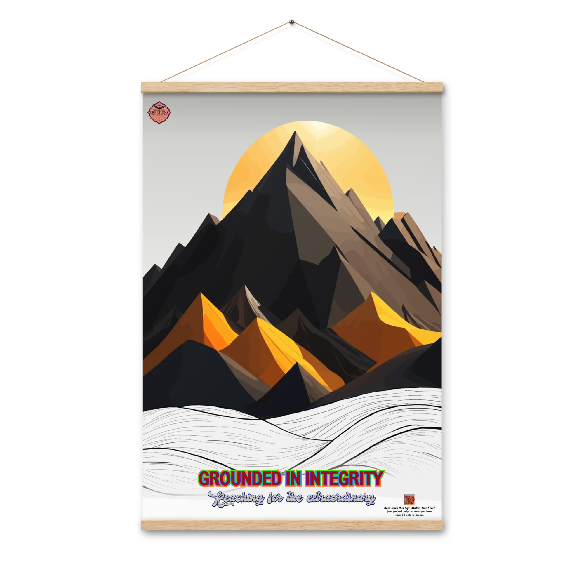 24 x 36 Leadership poster with hangers