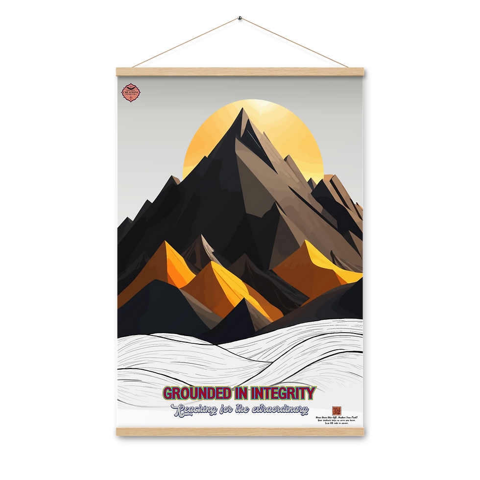 24 x 36 Leadership poster with hangers