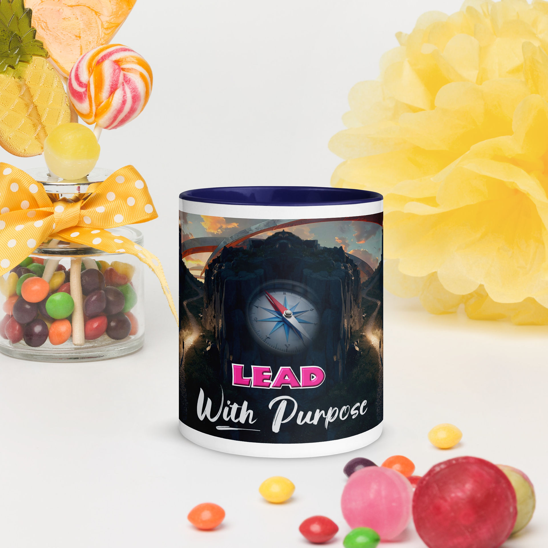 Leadership Mug with color inside