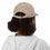 Thumbnail: Back view of a girl wearing a khaki embroidered Santa Claus cap on sale online at gracefultshirts.com