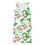 Thumbnail: A beautiful green-leafy and red floral bodycon mini dress on display