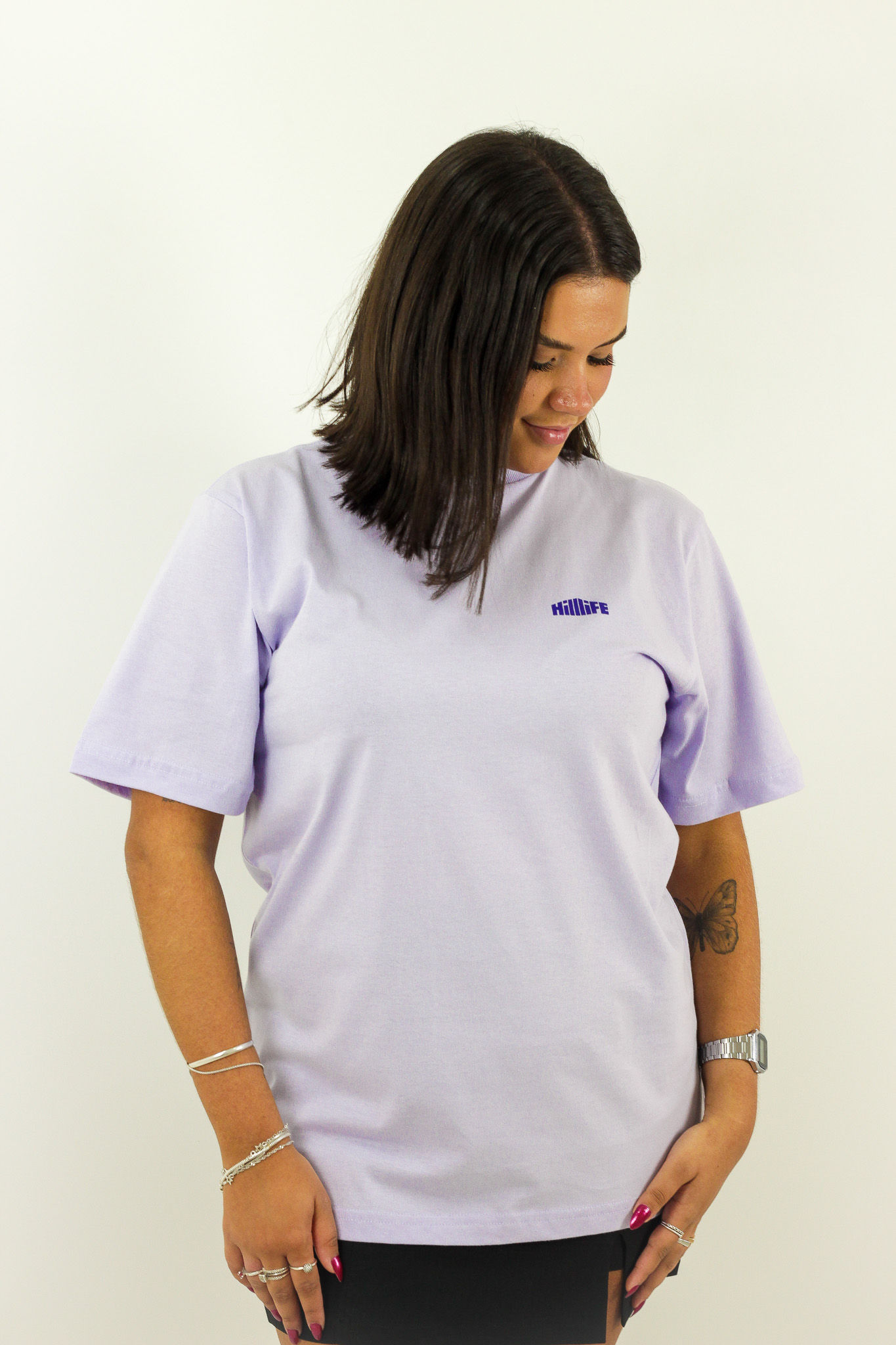 Camiseta Hil Life Mountain Lilás