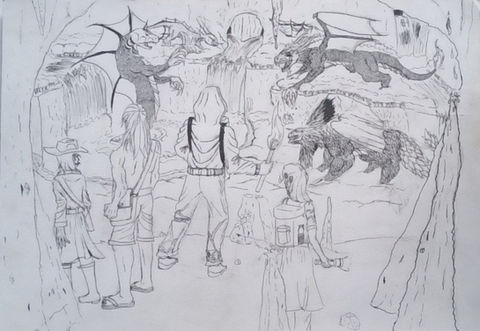 Dragon clan Creatures and character