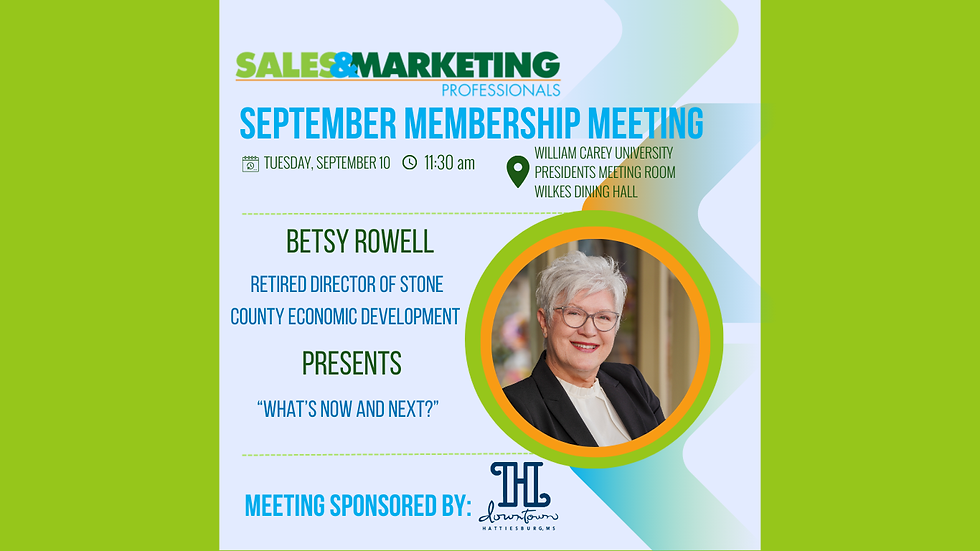 Sales & Marketing Professionals Monthly Meeting