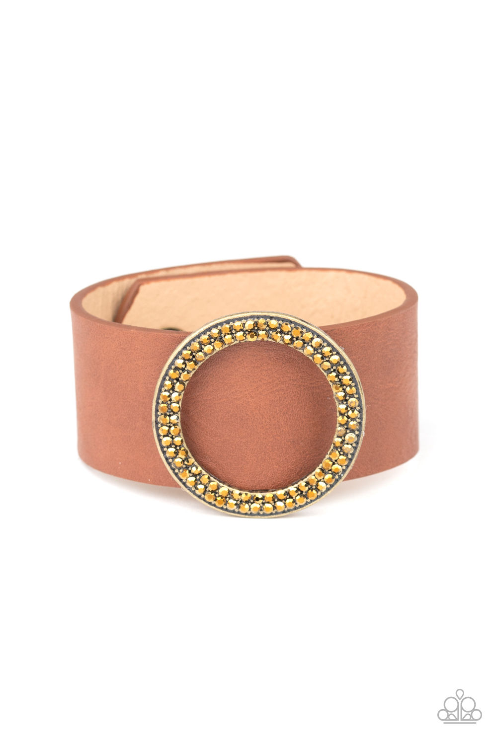 Ring Them In - Brass bracelet
