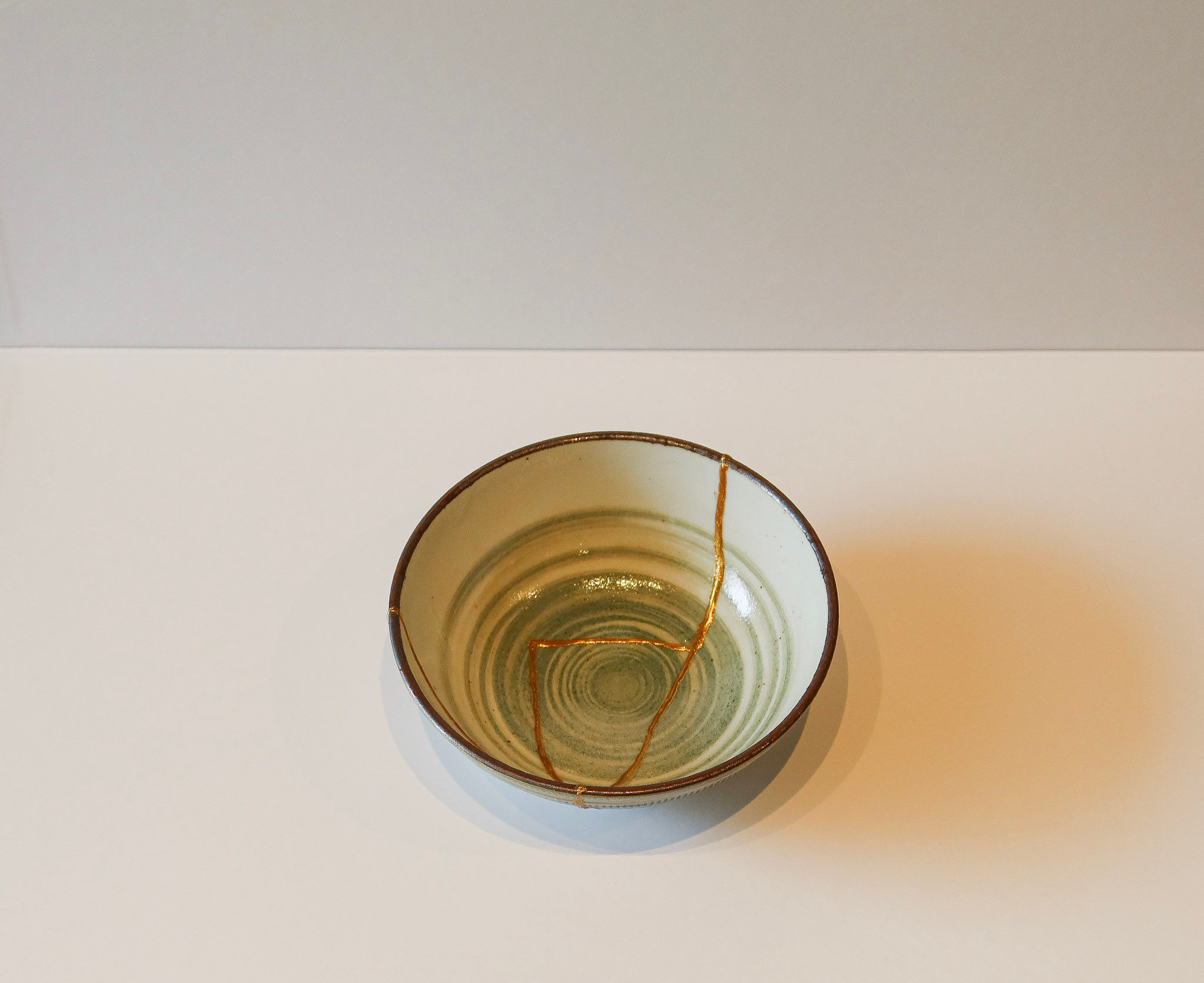 Tomoko (Wisdom) Bowl with Food Safe Kintsugi Repair