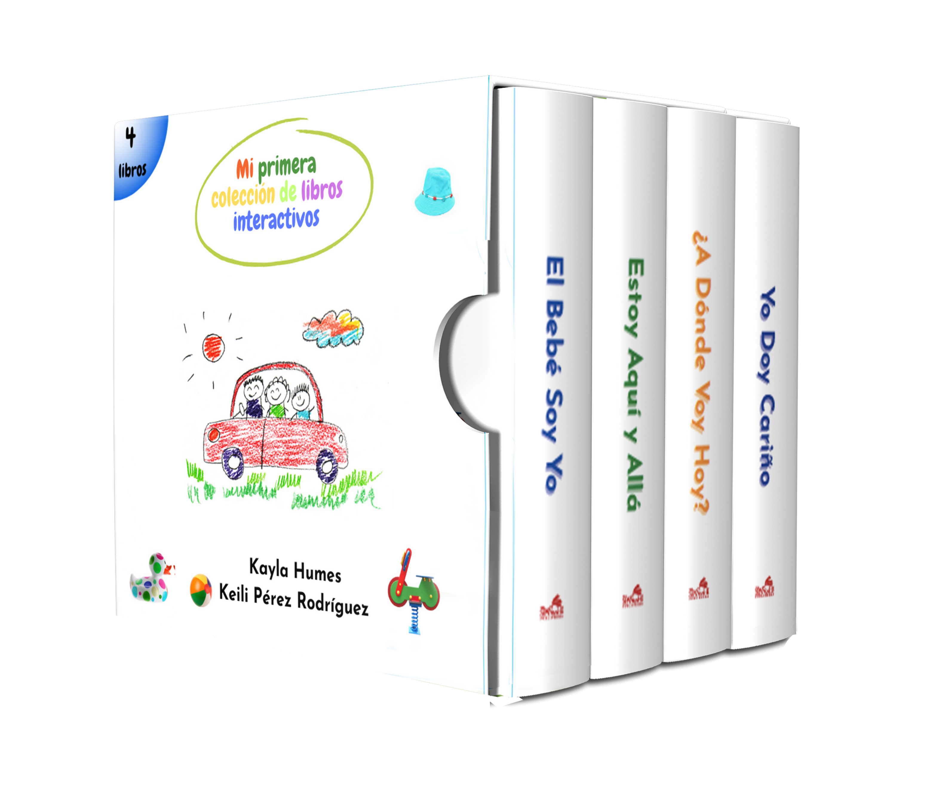 Mi primera colección de libros interactivos (Book set of 4 interactive books)