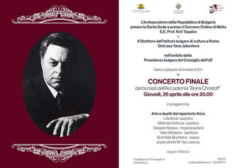 Concerto finale dei borsisti dell'Accademia Boris Christoff