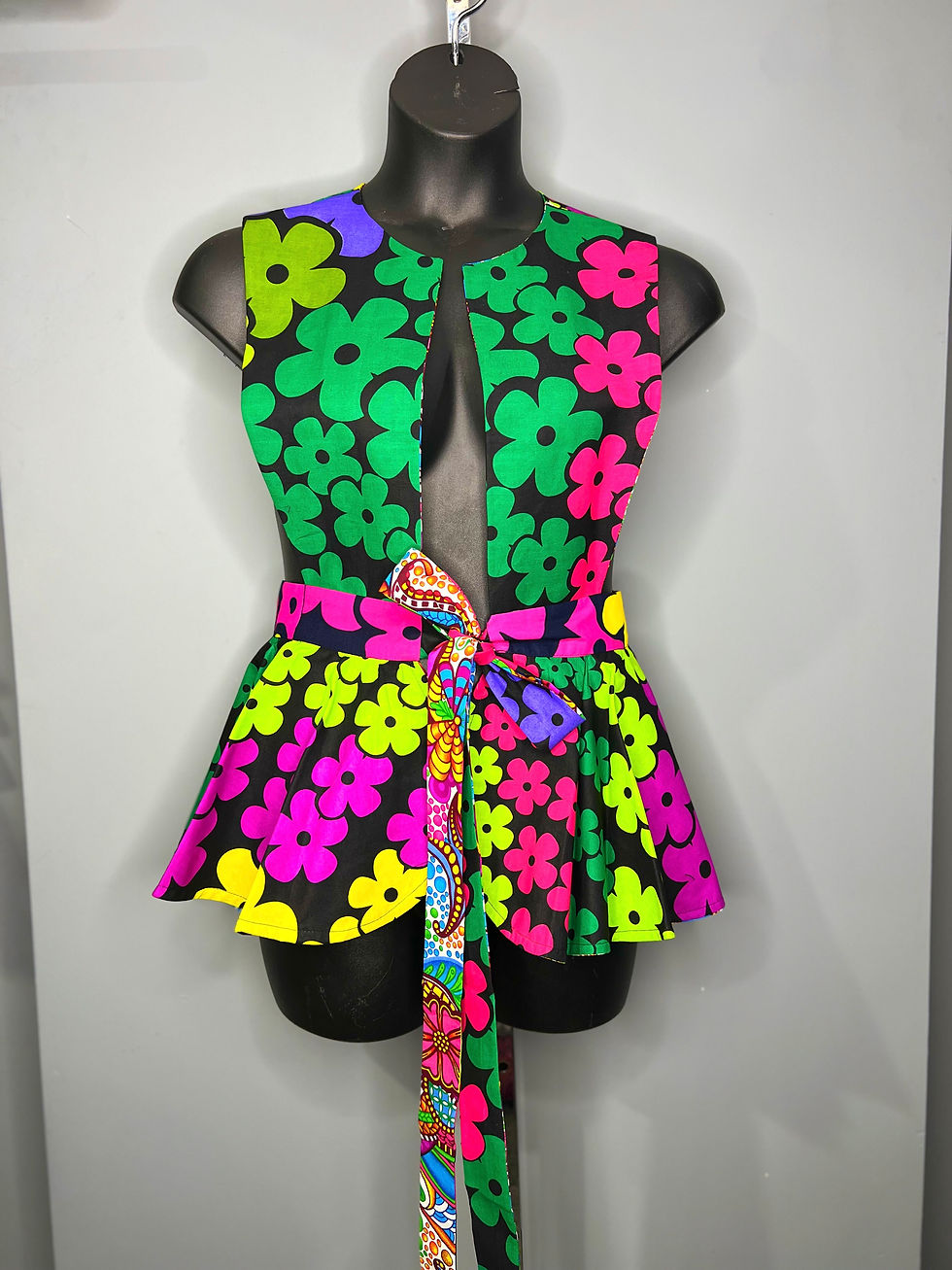 Thumbnail: Reversible Peplum Vest 