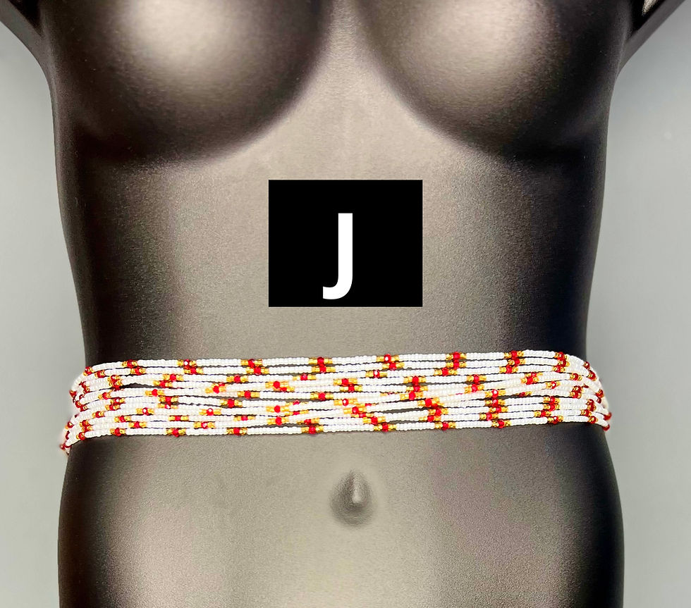 Thumbnail: High Quality Waistbeads from Ghana