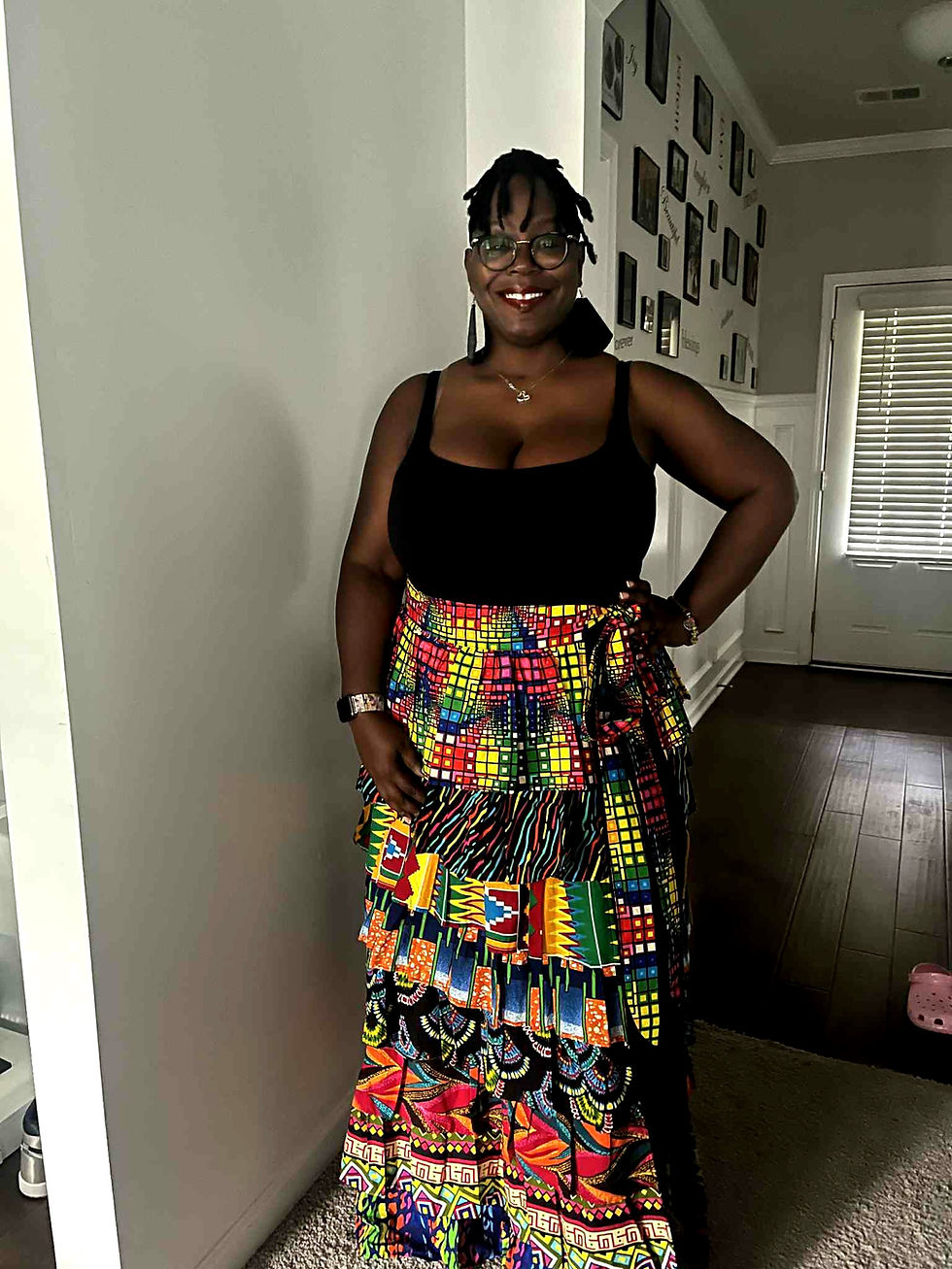 Thumbnail: 8 layer wrap Slay skirt 