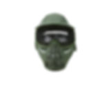 Tactical Mesh Full Face Mask - Green 1