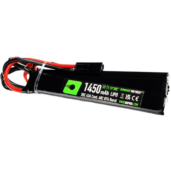 Nuprol 11.1v 1450mah 30c Lipo Crane Battery