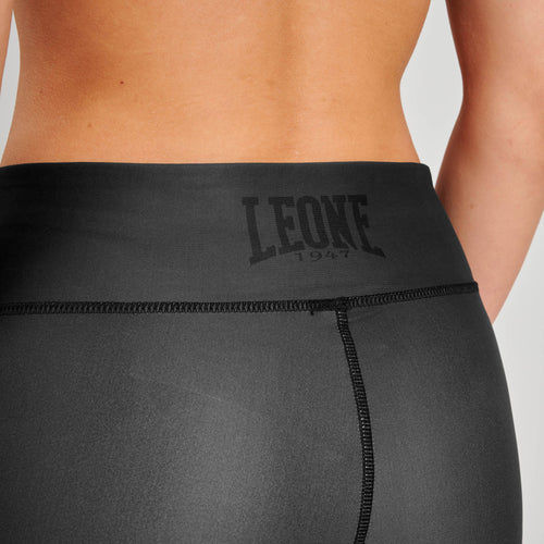 Miniaturbild: Leone Damenleggins schwarz hinten nah