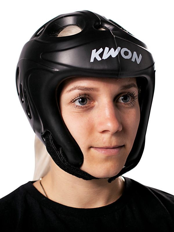 Kwon Shocklite Kopfschutz schwarz