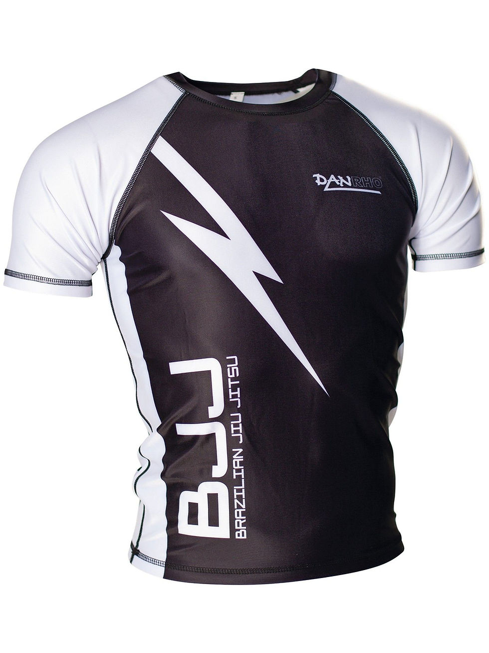 BJJ Rashguard Blitz weiss vorne