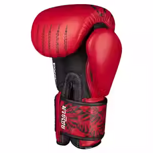 Miniaturbild: Boxhandschuhe Muay Thai rot hinten