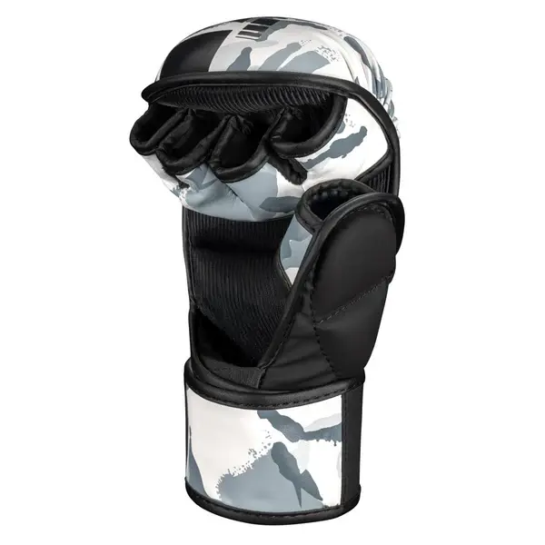 Miniaturbild: MMA Spaaring Handschuhe Whiteout hinten