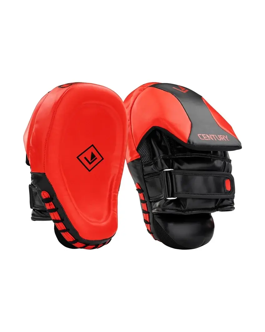 Schlagpads Century Drive in rot schwarz seitlich