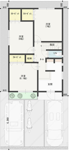 西今川プラン図⑦ 外構図.JPG