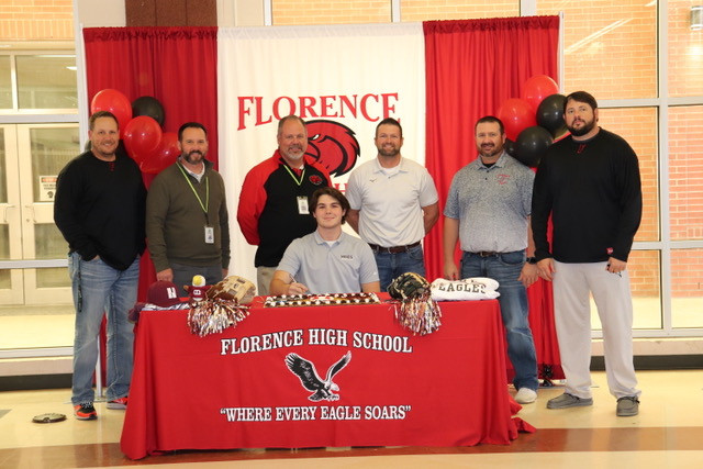 Cole Smith signs a letter of intent to play baseball for Hinds Community College