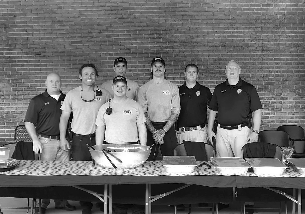The Long Beach Fire and Police Departments