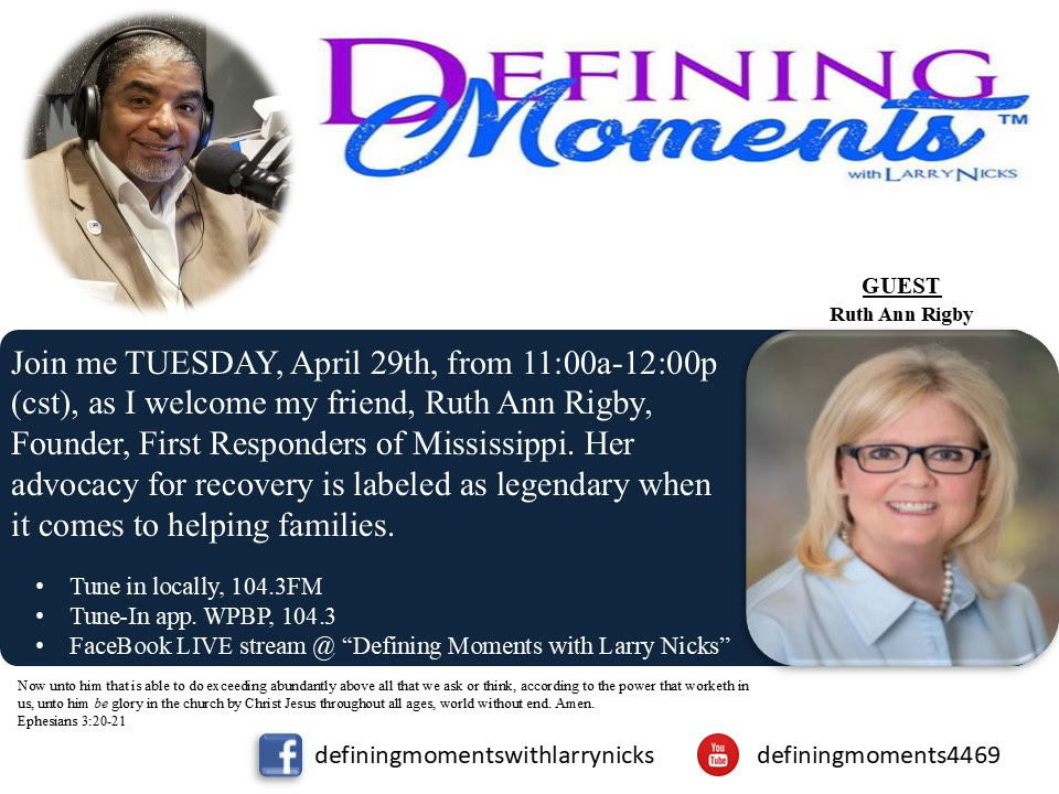 Defining Moments with Larry Nicks - 4-29-2025