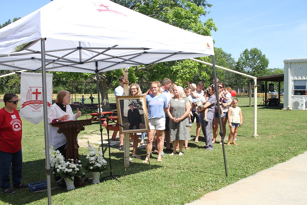 Members of CES founder Father J’s family were among the guests at the anniversary celebration.