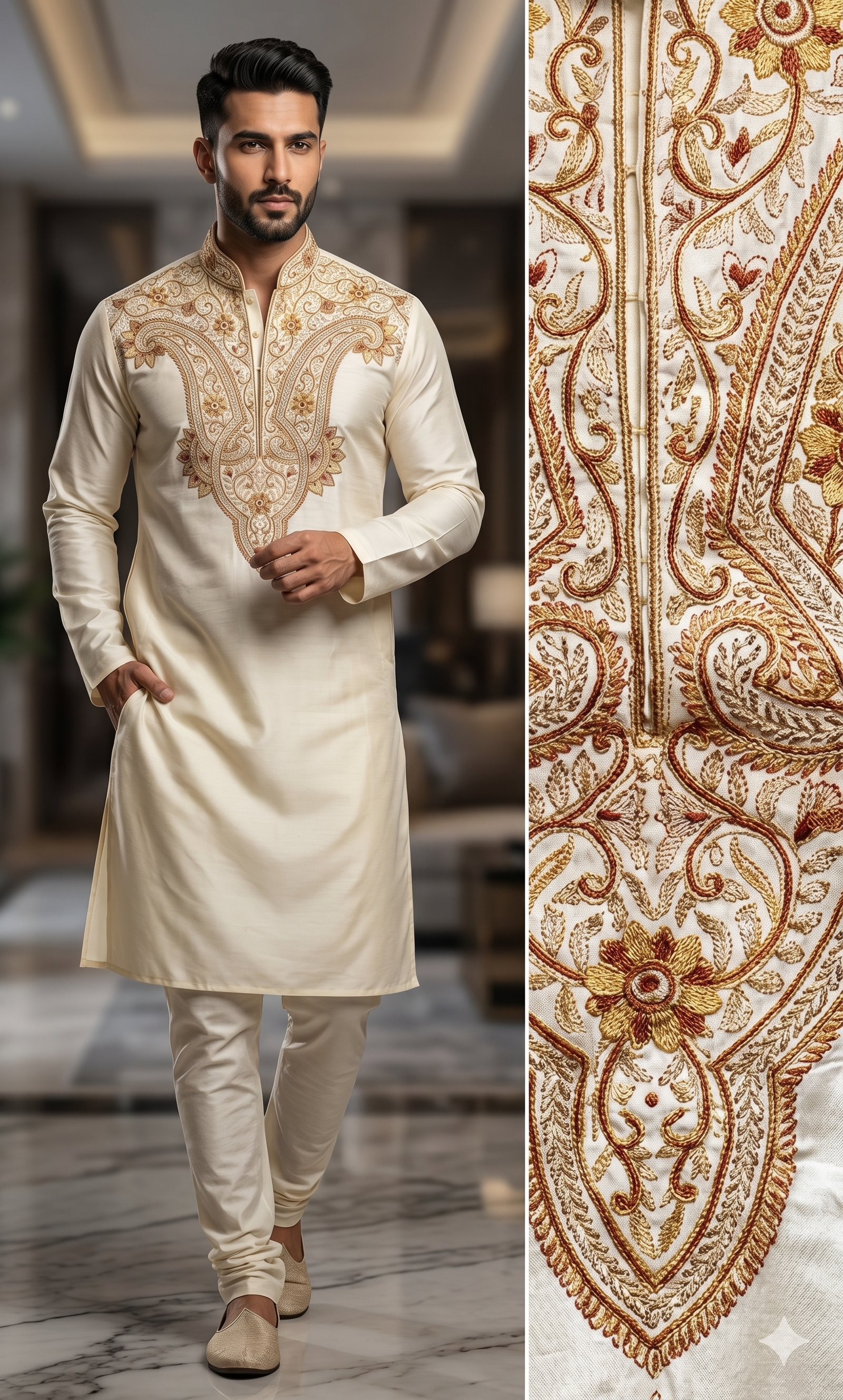 ARVIND DUKE COTTON DNO-14 KURTA