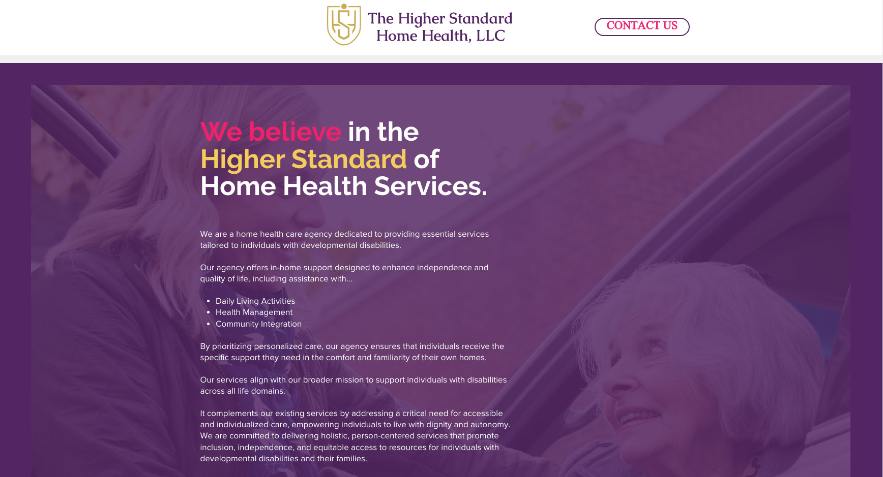 Higher Standard Home Health Llc Home Health Ohio Usa