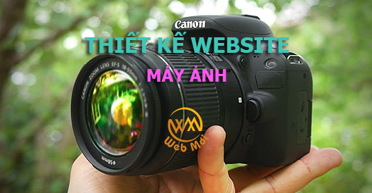 Thiết kế Website Máy ảnh