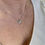 Thumbnail: 14K WHITE GOLD DIAMOND NECKLACE 18”