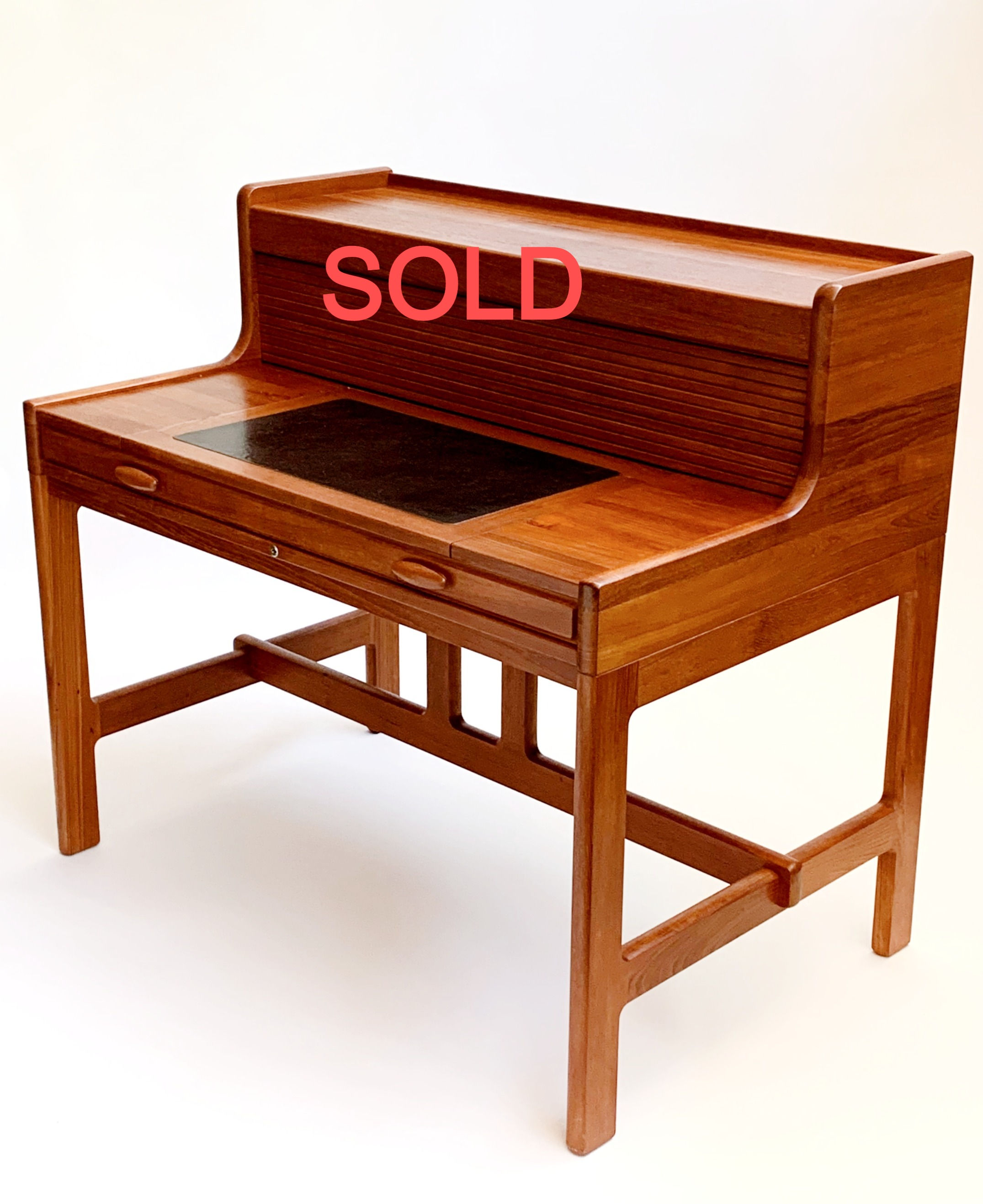 Danish Teak Desk: Dyrlund 1947