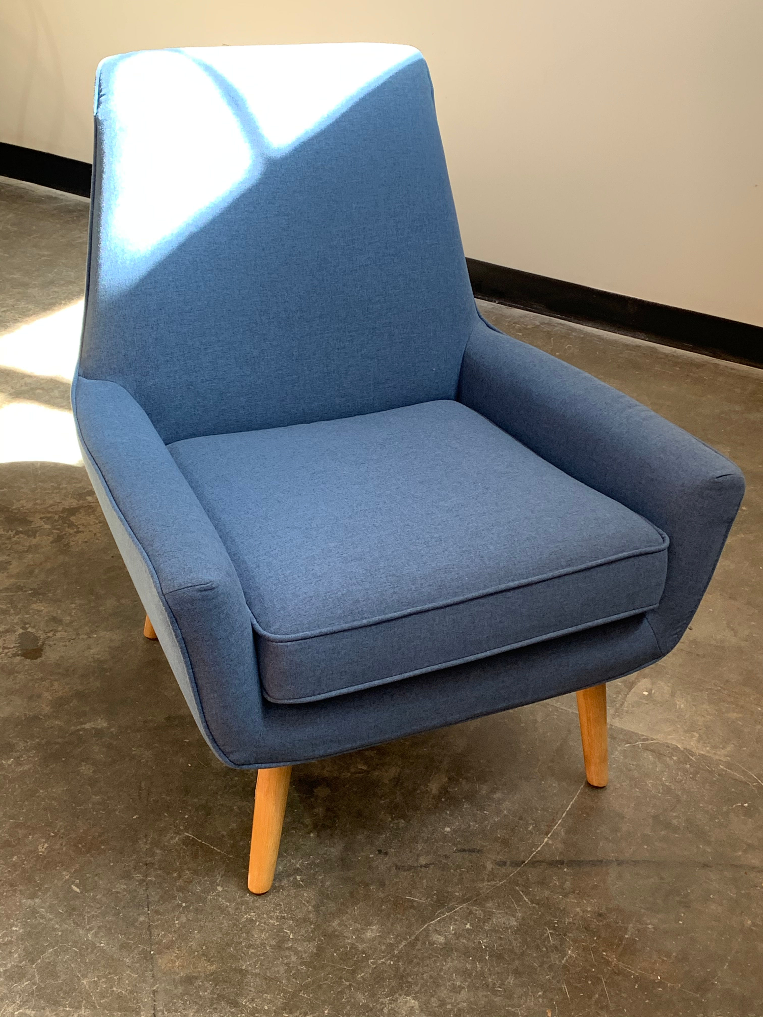 Blue Side Chair