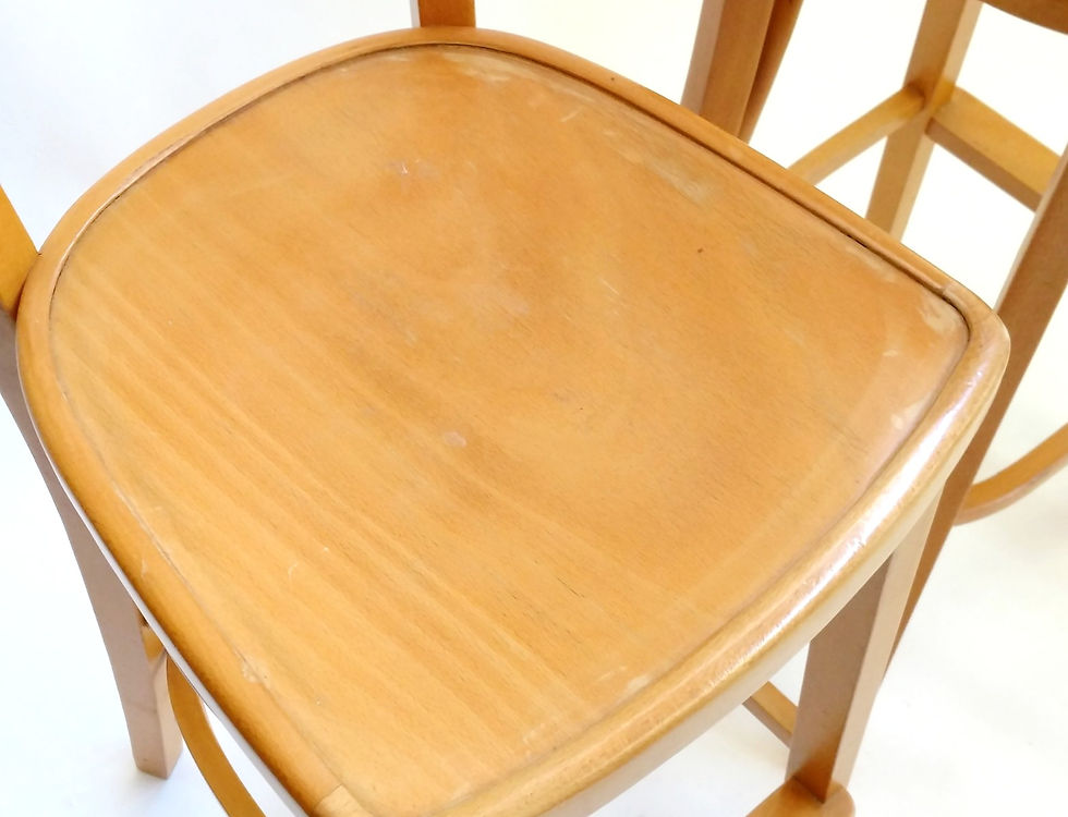 Thumbnail: Thonet Barstools Vintage