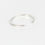 Thumbnail: Flat polished open bracelet silver
