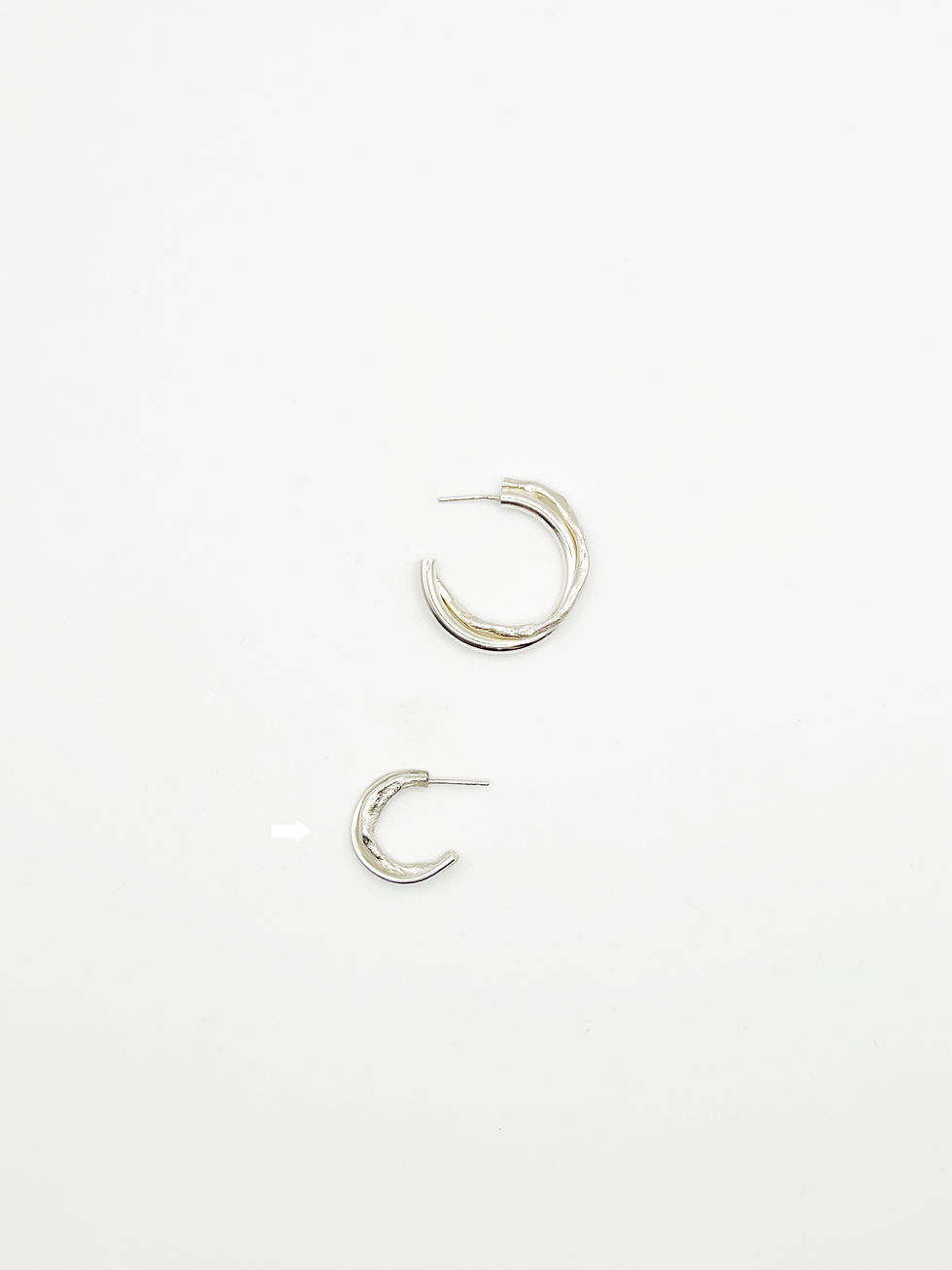 Thumbnail: Duo earrings small