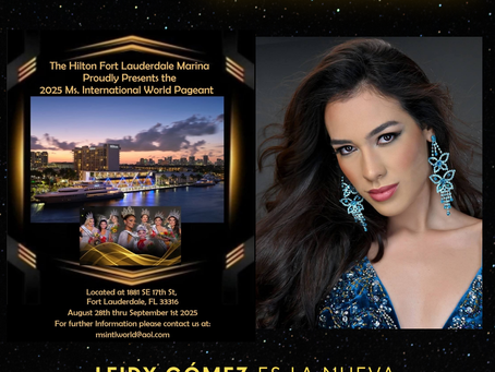 Announcing the new Ms. International World Cuba 2025
