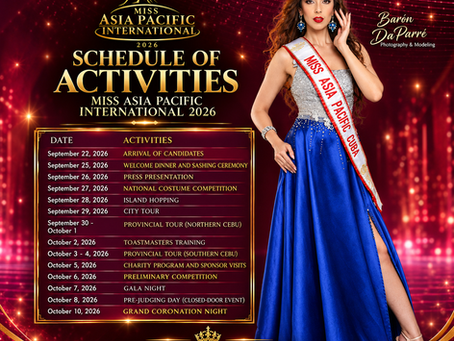 Programa de Miss Asia Pacific International 2026