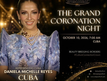 Miss Asia Pacific Cuba 2026 La Gran Noche de Coronación