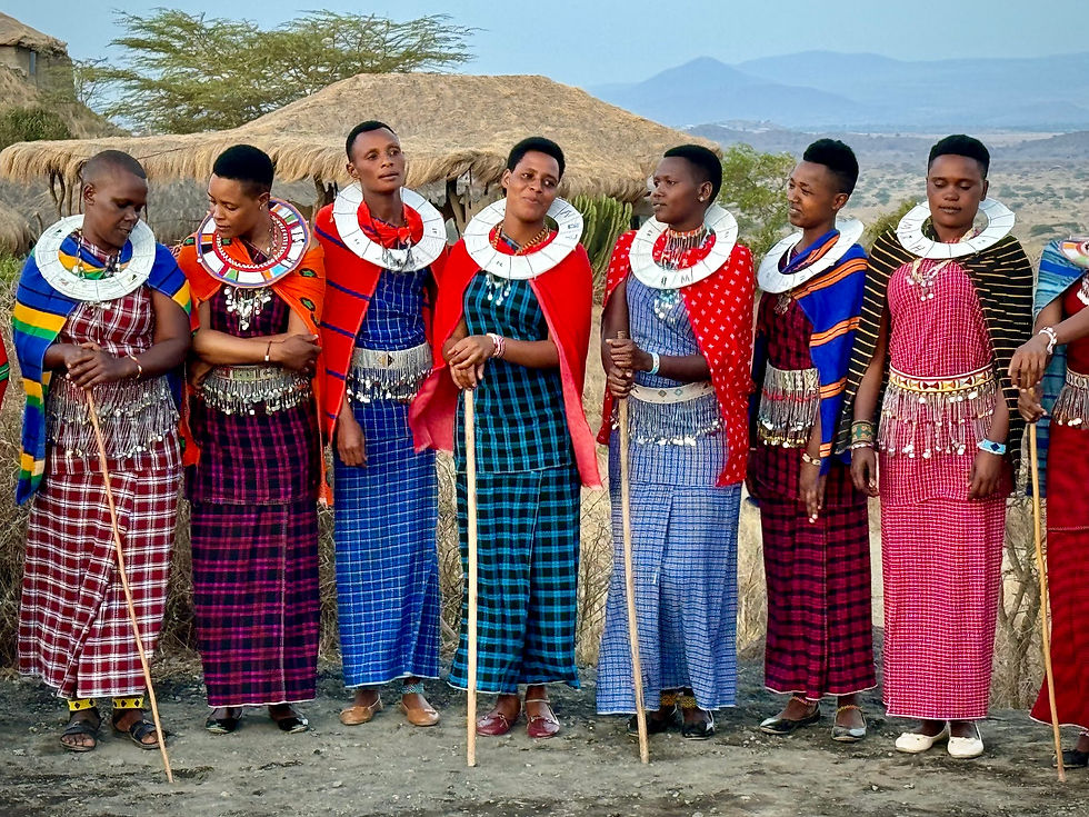 maasai women tanzania