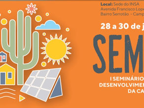 Procase participa do 1º SEMINAC - Seminário Nacional de Desenvolvimento Sustentável da Caatinga